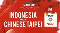 Jadwal Siaran Langsung Timnas Indonesia Vs Chinese Taipei, FIFA Matchday Hari Ini